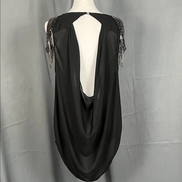 Haute Hippie Black Embellished Tank Top - Picture 4 of 4